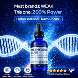 Methylene Blue Ultra 2% Solution | 60mL 2oz bottle