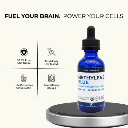 Methylene Blue Ultra 2% Solution – Pharmaceutical Grade | MADE IN USA