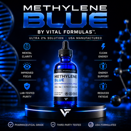 Methylene Blue Ultra 2% Solution | 60mL 2oz bottle